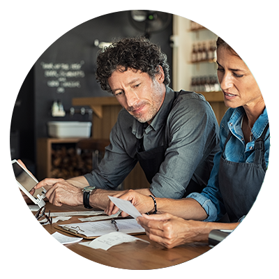 gestion de stock restaurant avec le logiciel POS asterio sur tablette